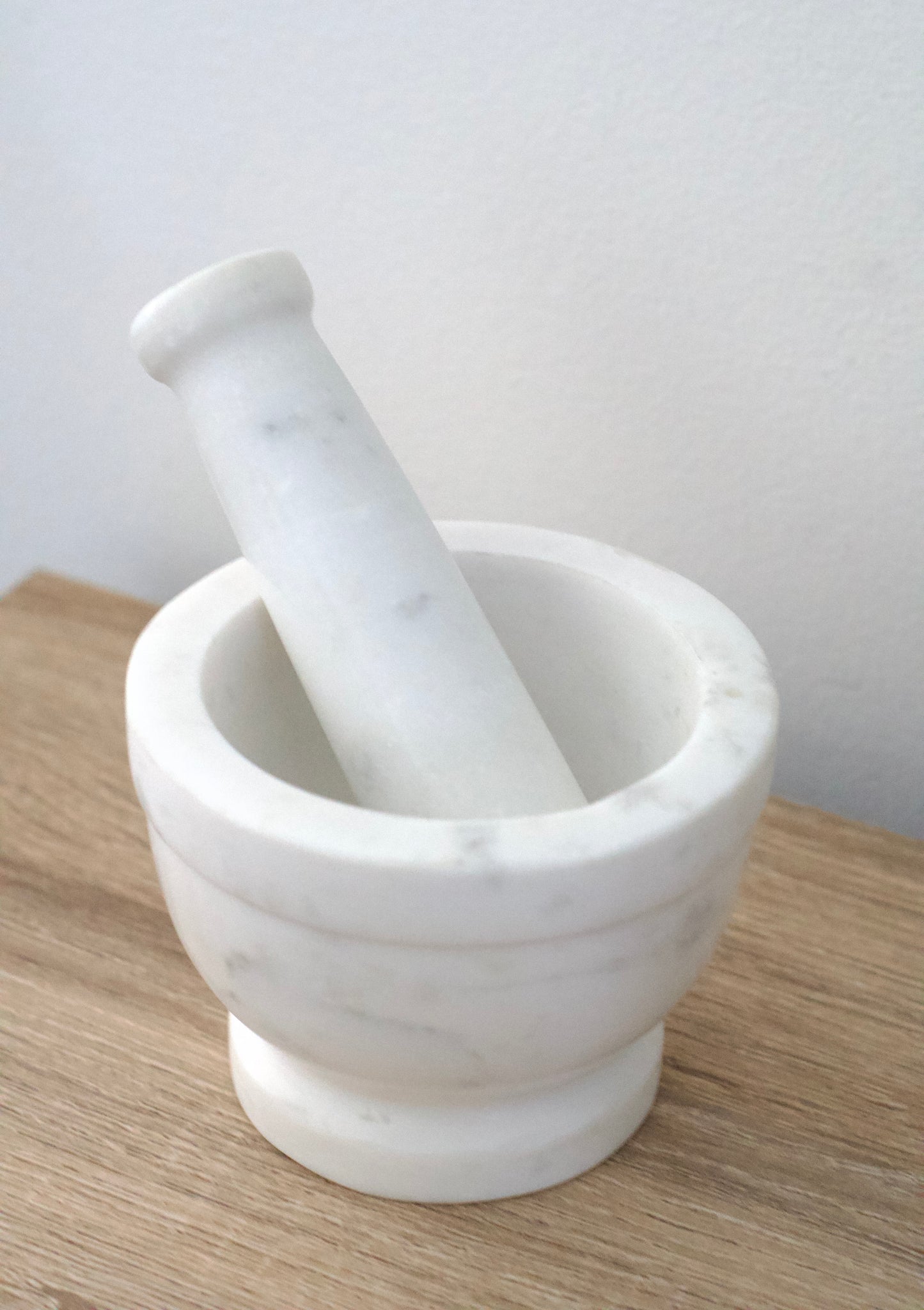 Marble Mortar and Pestle