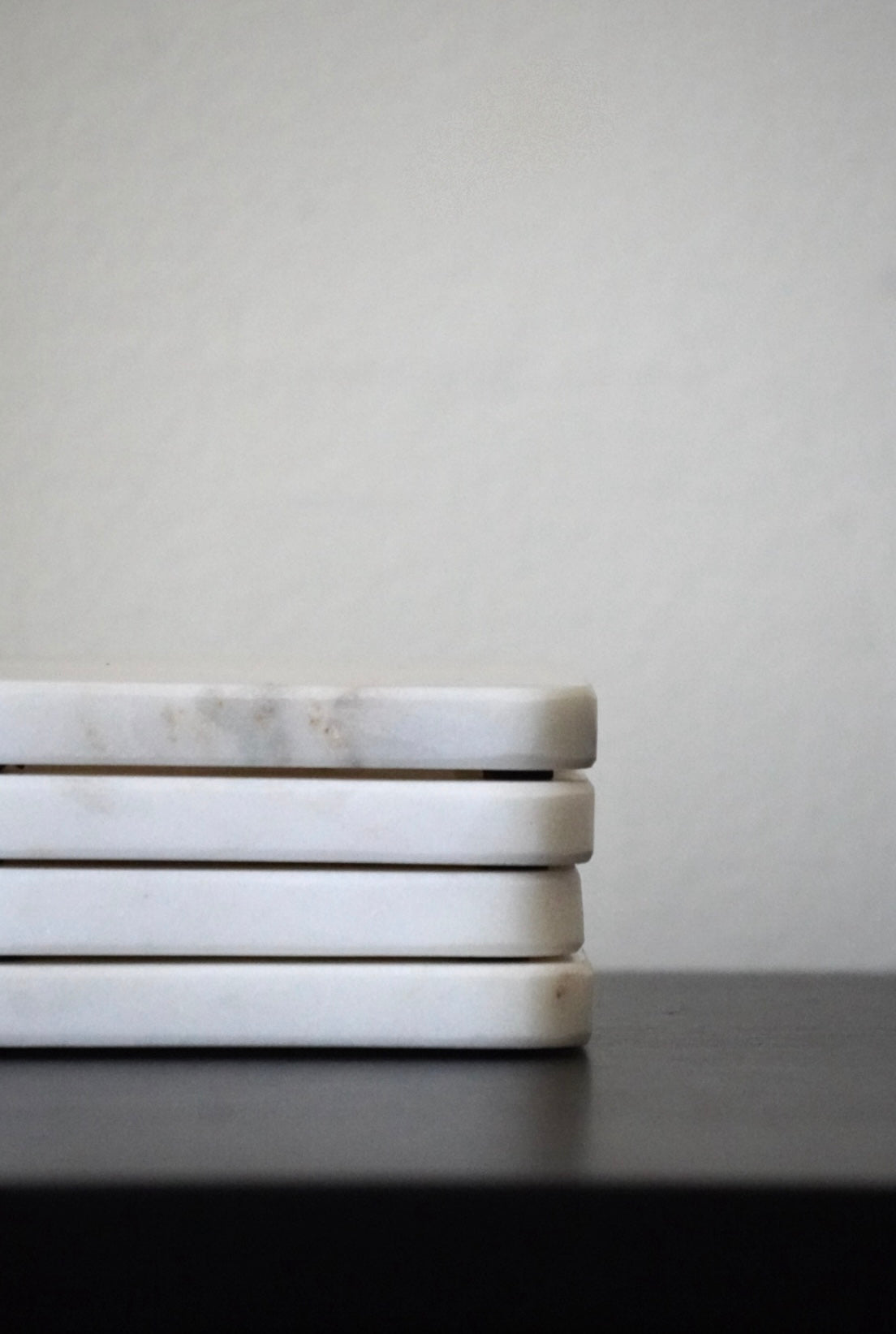 Coastal Marbre Coasters - Set of 4